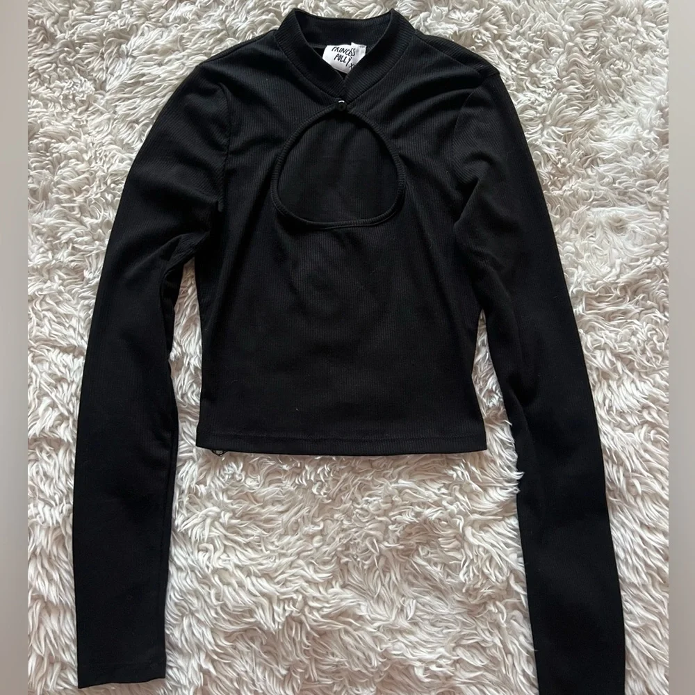 Princess Polly Carenza Top Black - Picture 3 of 5